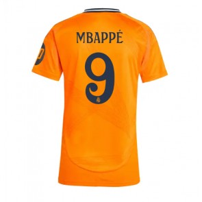 Real Madrid Kylian Mbappe #9 Bortatröja Dam 2024-25 Kortärmad